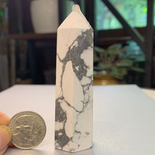 Load image into Gallery viewer, 3.4” Howlite Point 94 grams
