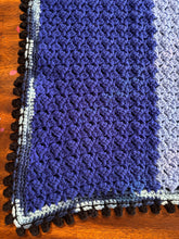 Load image into Gallery viewer, Handmade Crocheted Baby Blanket 36” x 42.5”
