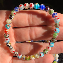 Load image into Gallery viewer, $5 Flower Power Bracelets-2 bead sizes to choose from!
