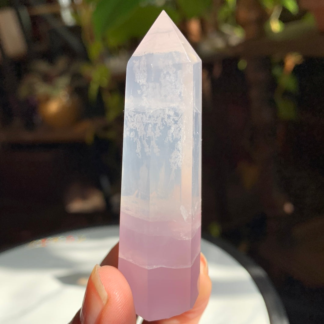 New! Lavender Fluorite Towers