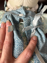Load image into Gallery viewer, Mother Sew Dear Doll E-2850 by Precious Moments 18" tall-1984 w/Rocking chair

