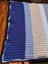 Load image into Gallery viewer, Handmade Crocheted Baby Blanket 36” x 42.5”
