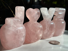 Load image into Gallery viewer, Rose Quartz LOVE Buddies- 4pc SET 834 grams
