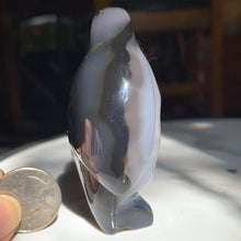 Load image into Gallery viewer, 3&quot; Druzy Agate Penguin 126 grams
