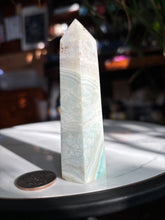 Load image into Gallery viewer, 3.8” Larimar Tower 132g
