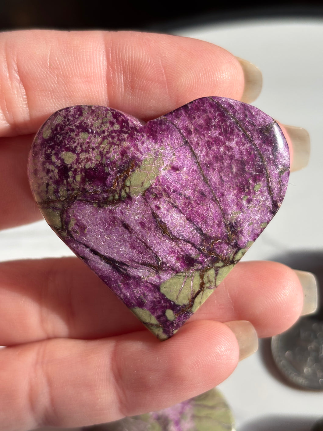 Atlantisite Palms- heart or oval