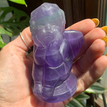 Load image into Gallery viewer, 3.5” Fluorite Sitting Angel Baby
