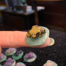 Load image into Gallery viewer, $5 Mini Frogs on lily pads (Several to choose from)
