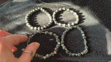 Load and play video in Gallery viewer, Black Labradorite Bracelets
