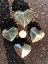 Load image into Gallery viewer, Rainbow Obsidian Palm Heart
