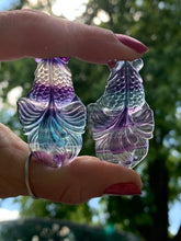 Load image into Gallery viewer, $20 Fluorite Carvings- kitty, coi fish, unicorns
