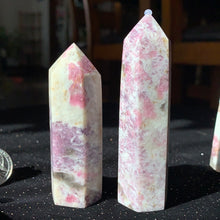 Load image into Gallery viewer, Lepidolite/Pink Tourmaline Combo Tower
