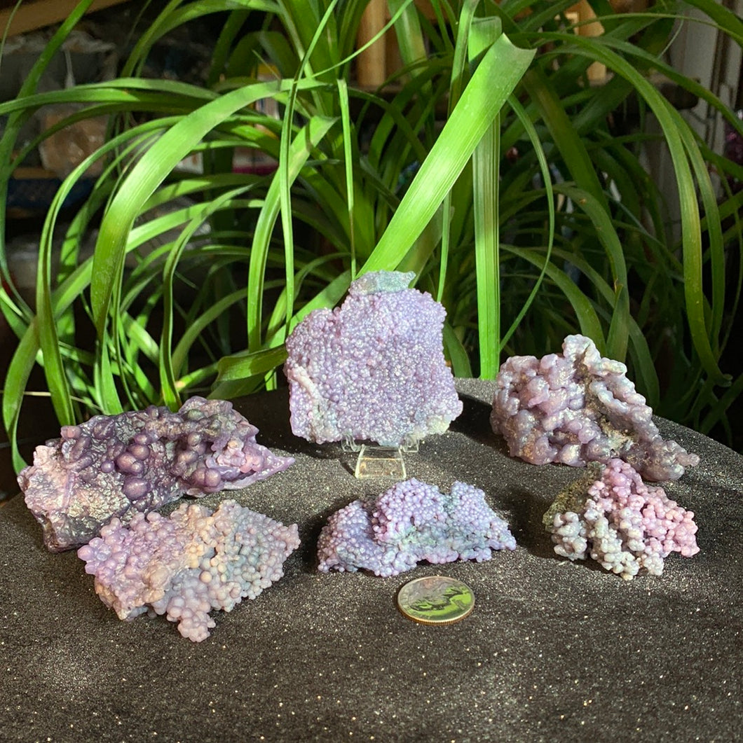 Grape Agate Specimens- Several sizes and prices