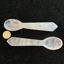 Load image into Gallery viewer, Rose Quartz Carved Spoon
