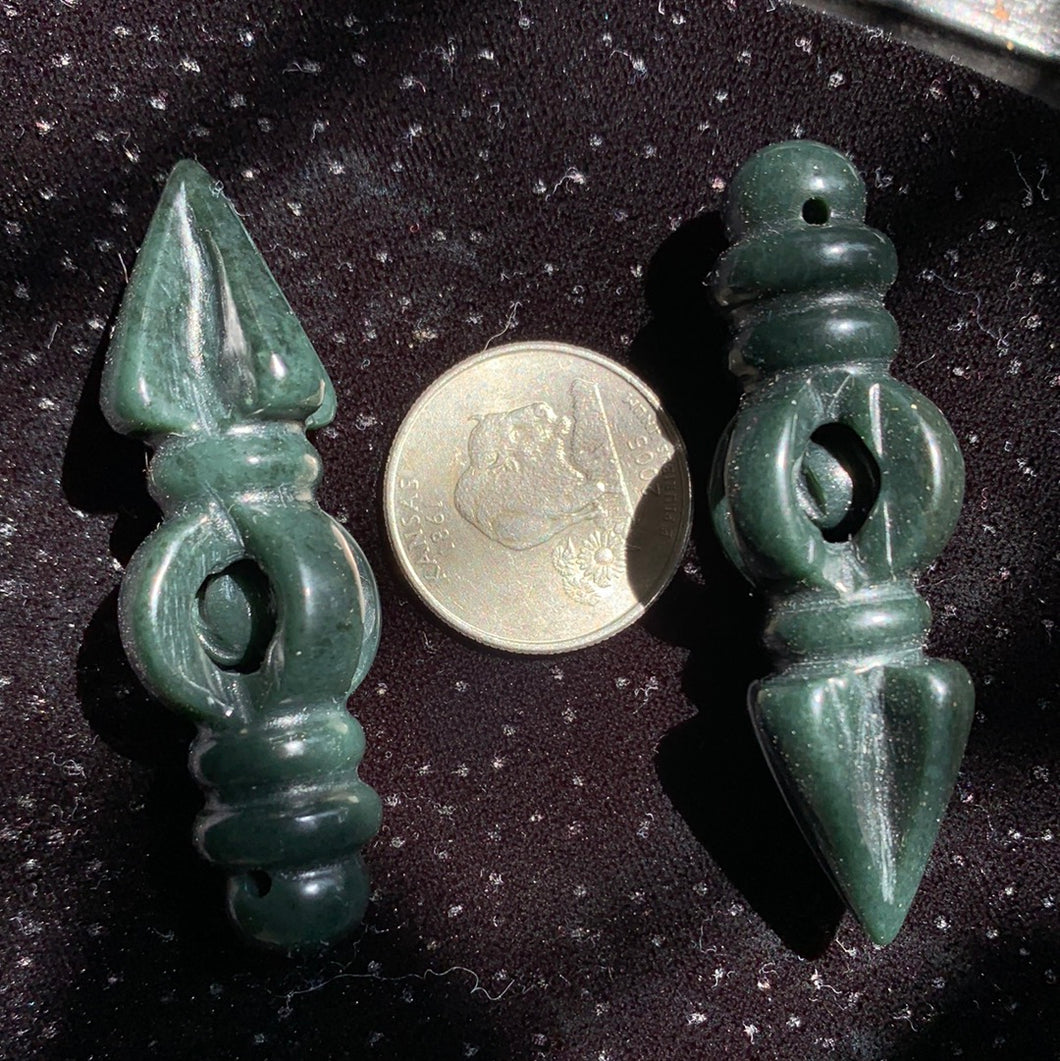 Crystal Phurba Dagger Amulet pendant