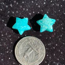 Load image into Gallery viewer, .55&quot; Amazonite Stars
