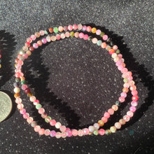 Load image into Gallery viewer, Watermelon Tourmaline Faceted 4.1mm Bead Necklace
