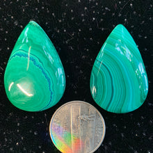 Load image into Gallery viewer, Malachite and Chrysocolla Cabochon
