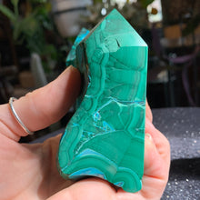 Load image into Gallery viewer, Malachite/Chrysocolla FreeForm Towers (3 sizes)

