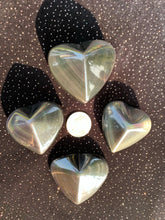 Load image into Gallery viewer, Rainbow Obsidian Palm Heart

