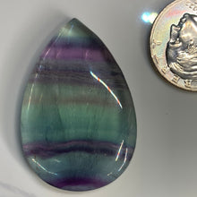 Load image into Gallery viewer, Rainbow Fluorite Cab
