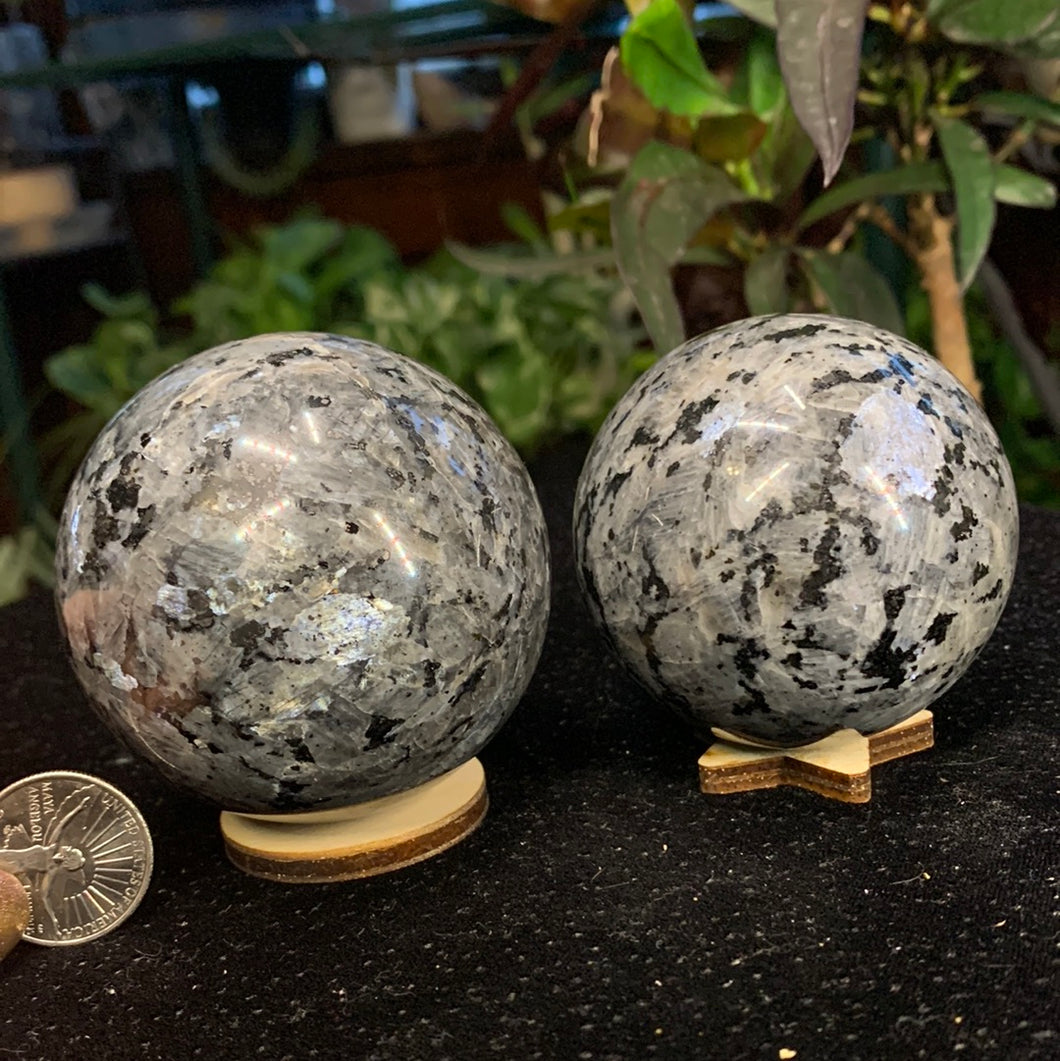 Larvikite Spheres