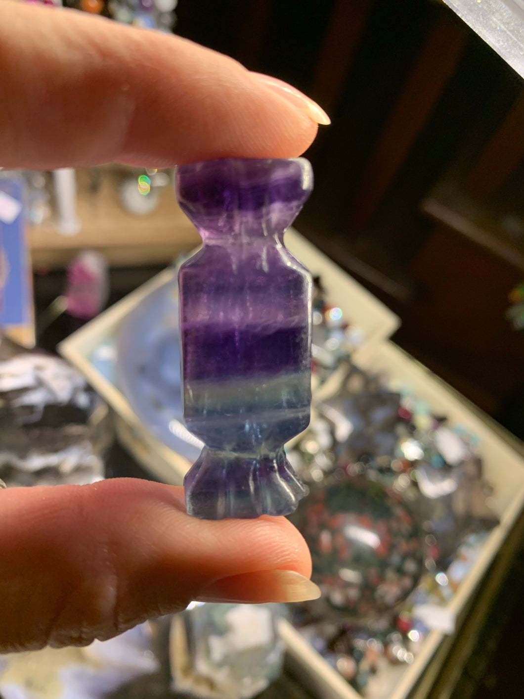 Fluorite Candy Carving
