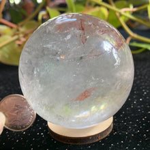 Load image into Gallery viewer, Small Quartz Enhydro Sphere 338 grams
