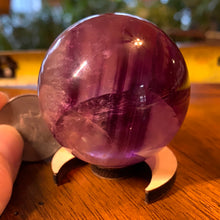Load image into Gallery viewer, Pink Fluorite Sphere
