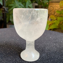 Load image into Gallery viewer, Clear Quartz Goblet 3.75”
