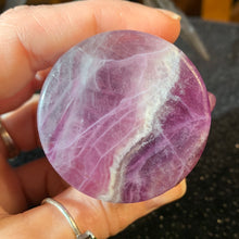 Load image into Gallery viewer, 2.8&quot; Pink Fluorite Frenchie 182 grams
