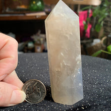 Load image into Gallery viewer, Blue Rose Quartz Point Small *small chipped tip*
