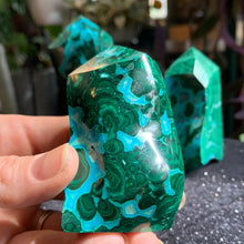 Load image into Gallery viewer, Malachite/Chrysocolla FreeForm Towers (3 sizes)
