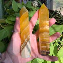 Load image into Gallery viewer, Yellow Fluorite Towers
