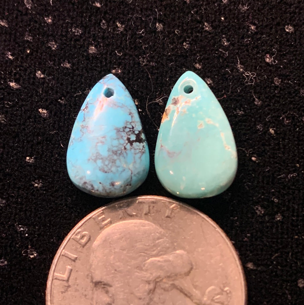 AA Turquoise tear Cabochons