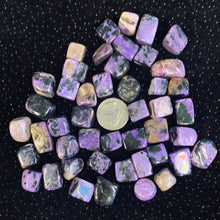 Load image into Gallery viewer, 248 grams Charoite cubes/pieces
