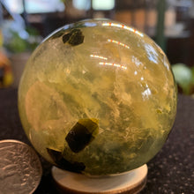 Load image into Gallery viewer, 2.37&quot; Prehnite Sphere 354 grams
