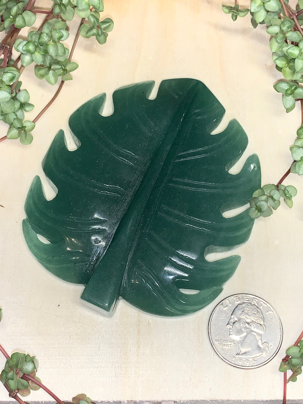 Carved Monstera Leaf