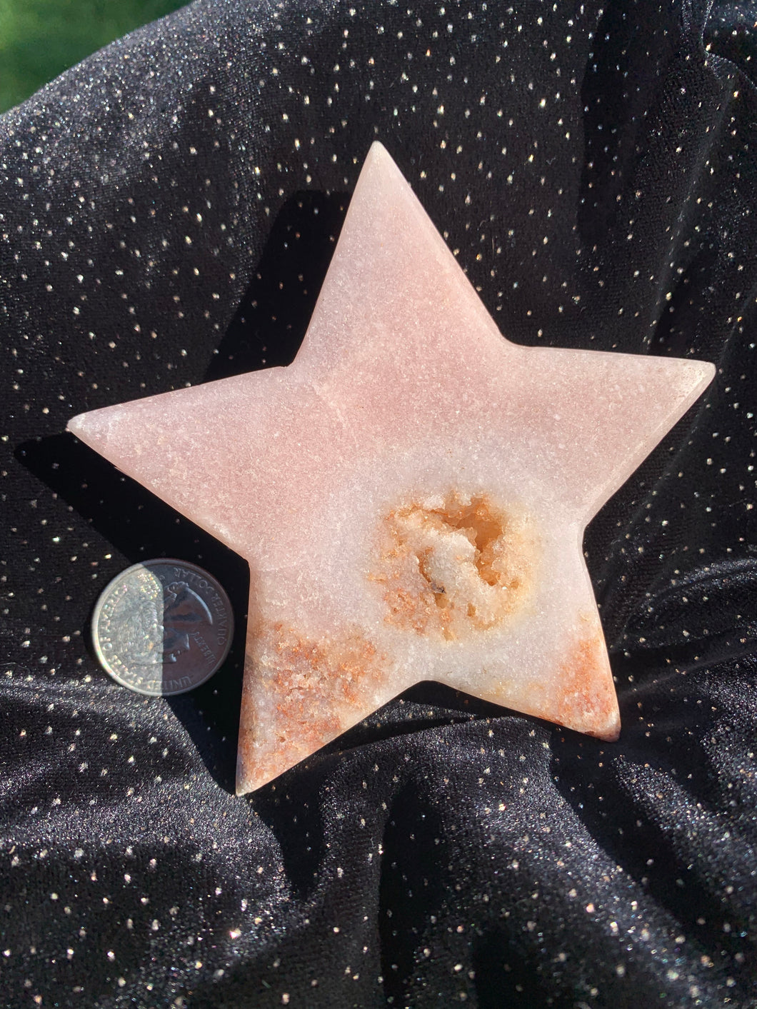 Pink Amethyst Star