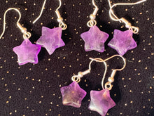 Load image into Gallery viewer, Crystal Star Dangle earrings
