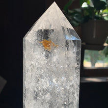 Load image into Gallery viewer, 12.5” Clear Quartz Tower 2.4kg
