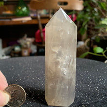 Load image into Gallery viewer, Blue Rose Quartz Point Small *small chipped tip*
