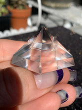 Load image into Gallery viewer, Small Super Clear Quartz Pyramid
