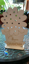Load image into Gallery viewer, Wooden &quot;Flowers For Mom&quot; or Grandma Sign
