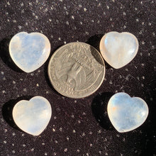 Load image into Gallery viewer, Mini AA White Moonstone Heart
