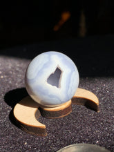 Load image into Gallery viewer, 1” AA Blue Lace Agate Sphere 18 grams

