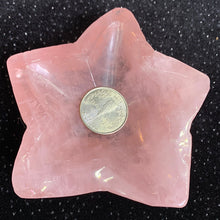 Load image into Gallery viewer, Rose Quartz Star Bowl
