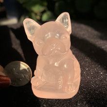Load image into Gallery viewer, Rose Quartz Frenchie
