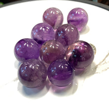 Load image into Gallery viewer, Small Amethyst Spheres

