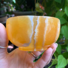Load image into Gallery viewer, Orange Calcite Bowl
